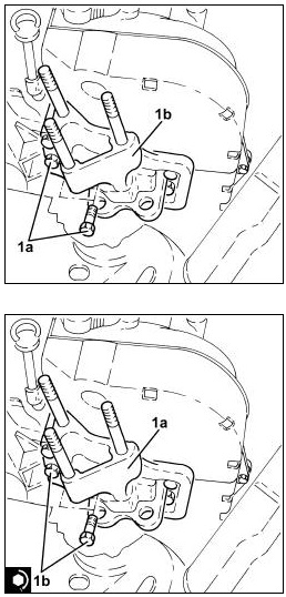 Кронштейн подушки двигателя FIAT DOBLO 1.4