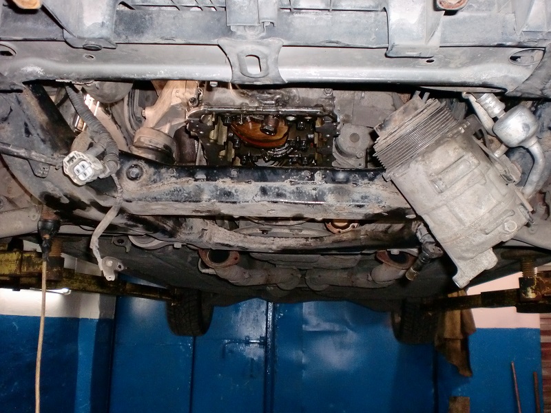 Проверка состояния шатунных вкладышей двигателя Lexus GS350