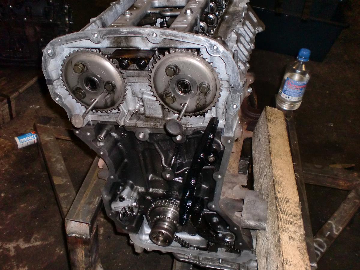Сборка двигателя 2,2 Citroen Jumper